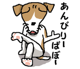 Jack dog 4 sticker #11390213
