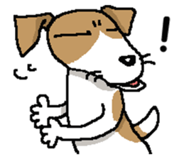 Jack dog 4 sticker #11390221
