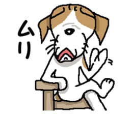 Jack dog 4 sticker #11390222