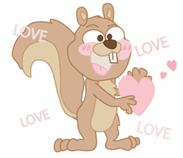 Mindy The Squirrel sticker #11390824