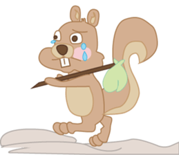 Mindy The Squirrel sticker #11390826