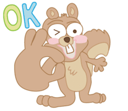 Mindy The Squirrel sticker #11390827