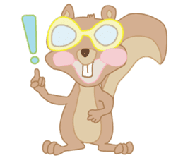 Mindy The Squirrel sticker #11390828