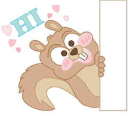 Mindy The Squirrel sticker #11390836