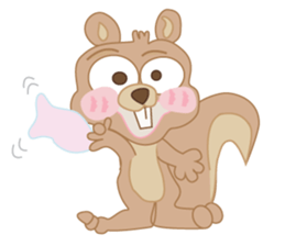 Mindy The Squirrel sticker #11390840