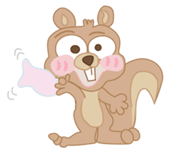 Mindy The Squirrel sticker #11390840