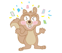 Mindy The Squirrel sticker #11390843