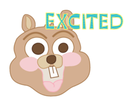 Mindy The Squirrel sticker #11390846