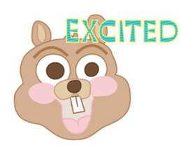 Mindy The Squirrel sticker #11390846