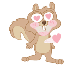 Mindy The Squirrel sticker #11390850