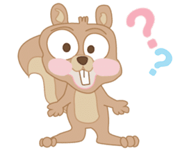 Mindy The Squirrel sticker #11390851