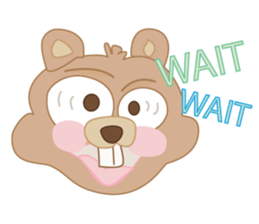 Mindy The Squirrel sticker #11390855