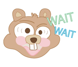 Mindy The Squirrel sticker #11390855