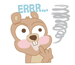 Mindy The Squirrel sticker #11390861