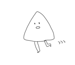 Goodbye Triangle, See you again Square sticker #11391197