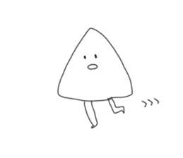 Goodbye Triangle, See you again Square sticker #11391197