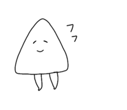 Goodbye Triangle, See you again Square sticker #11391199