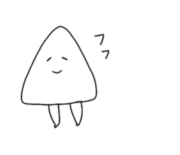 Goodbye Triangle, See you again Square sticker #11391199