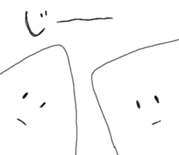 Goodbye Triangle, See you again Square sticker #11391211