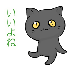 I answer from Mr. black cat.