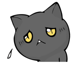 I answer from Mr. black cat. sticker #11391428