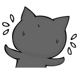 I answer from Mr. black cat. sticker #11391433