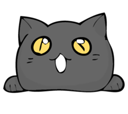 I answer from Mr. black cat. sticker #11391440