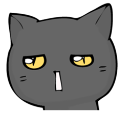 I answer from Mr. black cat. sticker #11391442