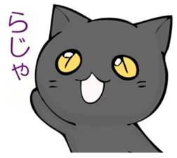 I answer from Mr. black cat. sticker #11391449