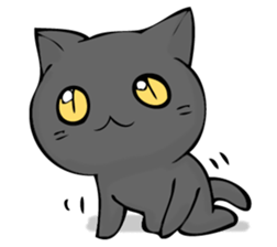 I answer from Mr. black cat. sticker #11391461