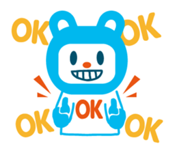 Hamasen Bear sticker #11391746