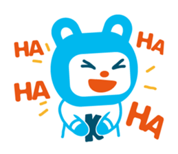 Hamasen Bear sticker #11391750