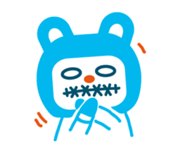 Hamasen Bear sticker #11391765