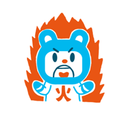 Hamasen Bear sticker #11391773