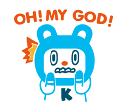 Hamasen Bear sticker #11391776