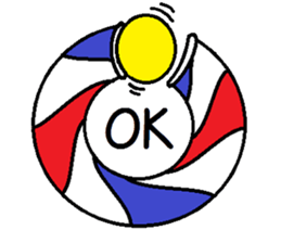 Barber's pole sticker #11391984