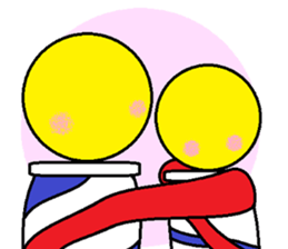 Barber's pole sticker #11391999