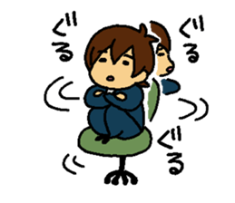 OFFICE CLERK sticker #11392112