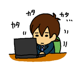 OFFICE CLERK sticker #11392132