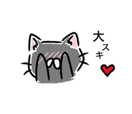 cat and rabbit (Various stamps) sticker #11392226