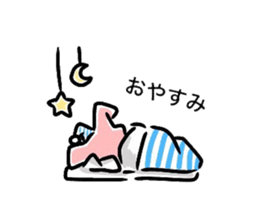 cat and rabbit (Various stamps) sticker #11392229