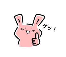 cat and rabbit (Various stamps) sticker #11392239