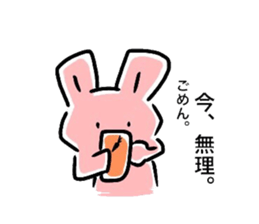 cat and rabbit (Various stamps) sticker #11392241