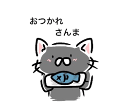 cat and rabbit (Various stamps) sticker #11392252