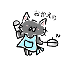 cat and rabbit (Various stamps) sticker #11392256