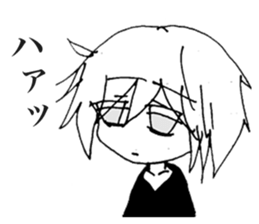 Shoegazer Girl sticker #11392341