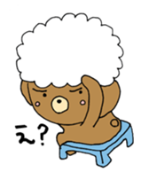 kuma no kumao sticker #11392881