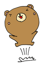 kuma no kumao sticker #11392886
