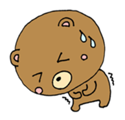 kuma no kumao sticker #11392889