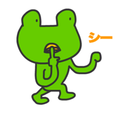 Frogs Caruzou sticker #11393534
